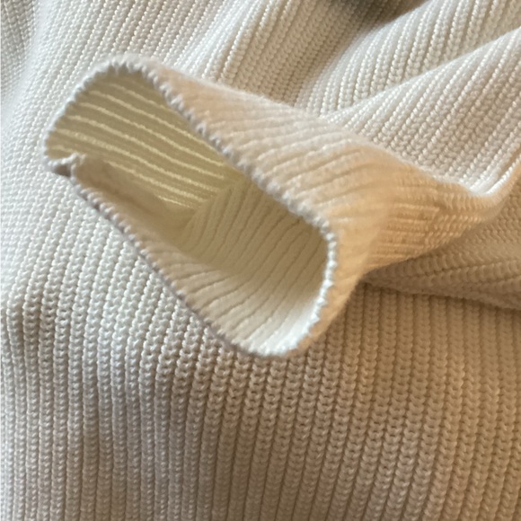 NWT BANANA REPUBLIC ORGANIC COTTON DROP SHOULDER SWEATER - MULTI SEASONAL! - Picture 6 of 11